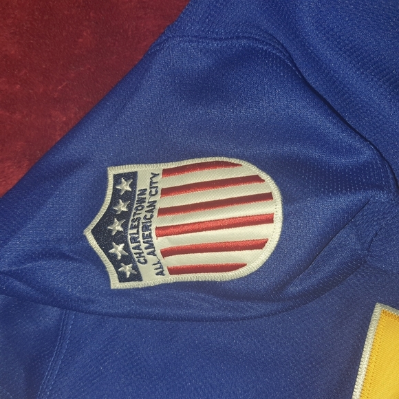 NWT Hanson Hockey Jersey Authentic Blue - Picture 5 of 7